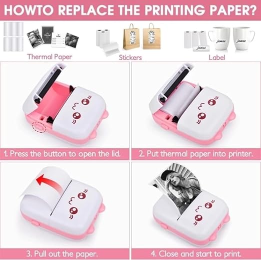 Mini Bluetooth Thermal Printer, product image 8