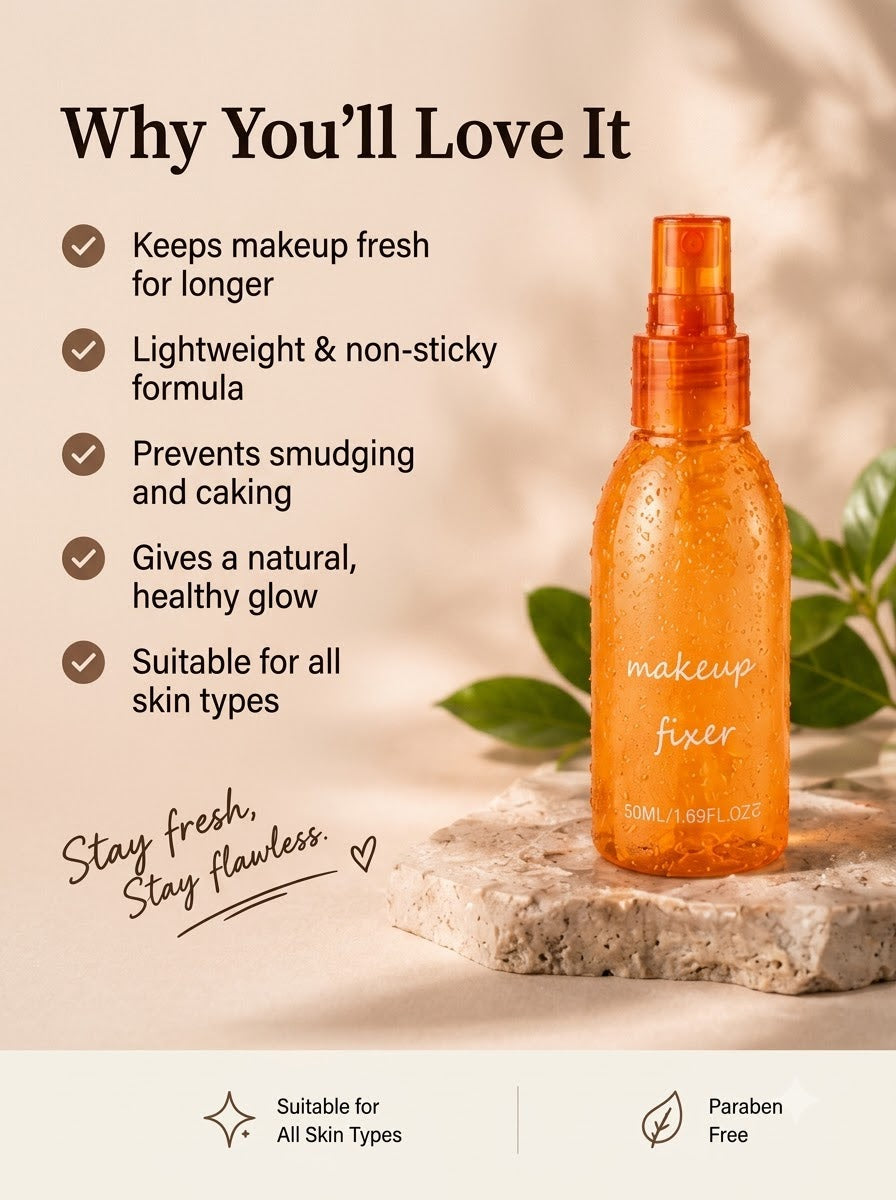 Makeup Fixer Spray.