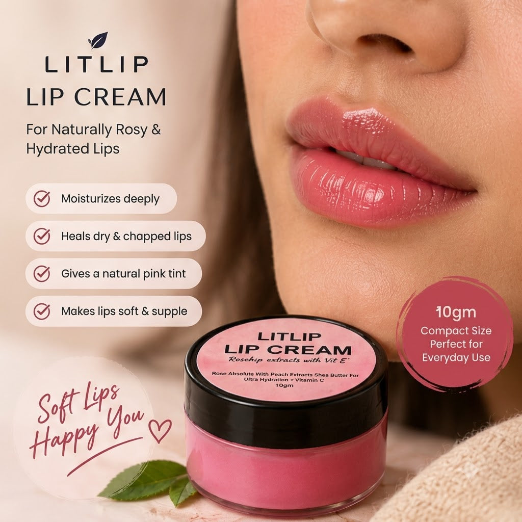 LITLIP Rosehip Lip Cream – 10g